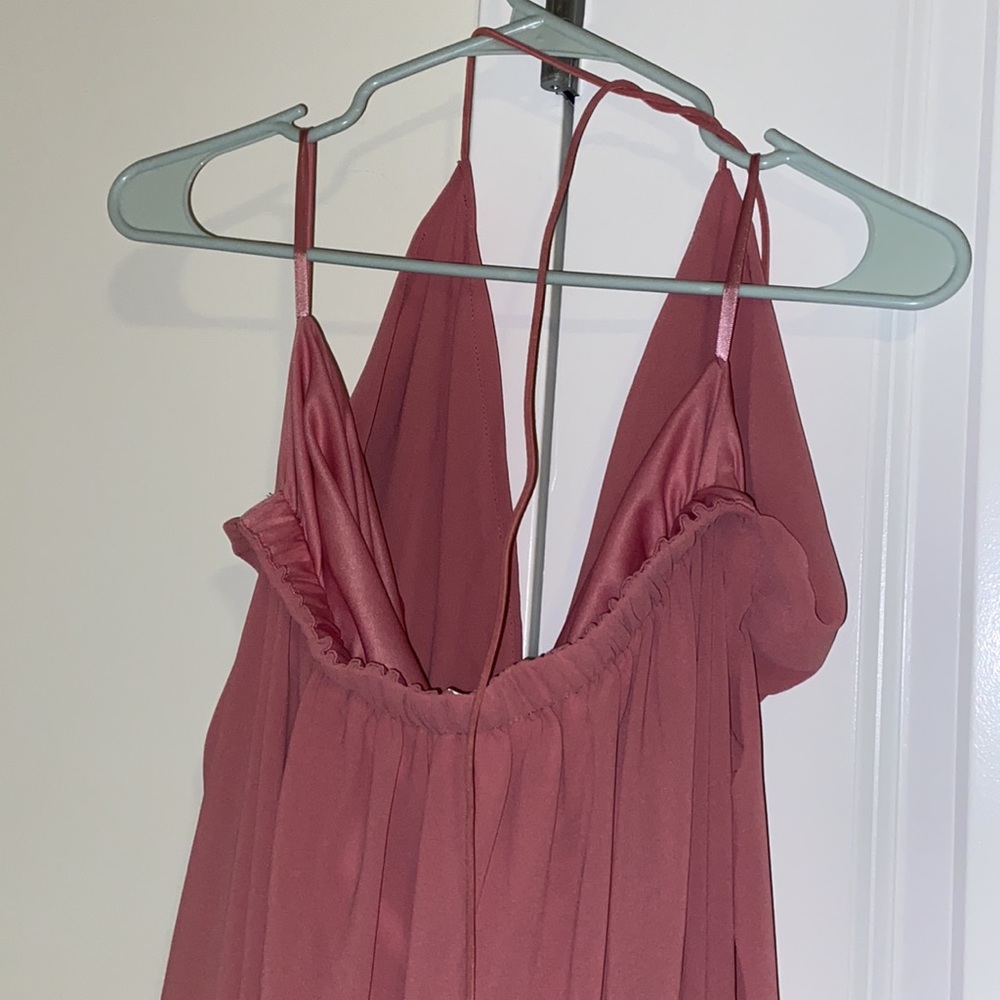 Halter Pink Dress - Picture 6 of 9
